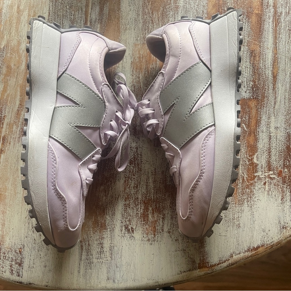 New Balance 327 satin sneakers